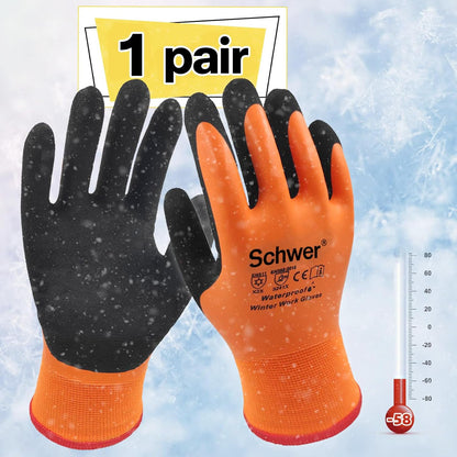 FreezeGuard Winter Work Gloves PM3302 for Outdoor Cold Weather