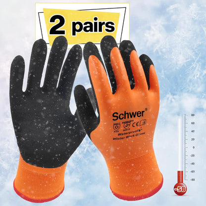 FreezeGuard Winter Work Gloves PM3302 for Outdoor Cold Weather