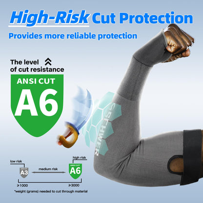 AIR-SKIN ANSI A6 Cut Resistant Arm Sleeves S903