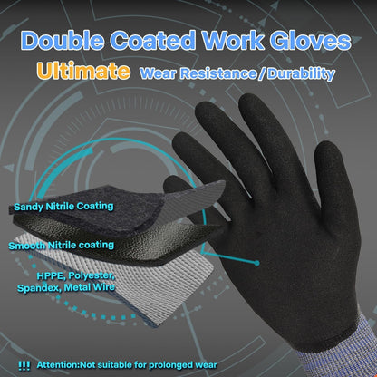 ProGuard-X ANSI A9 Cut/Abrasion/Puncture Resistant Gloves PM3202